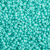 11/0 Miyuki Seed Beads Aquamarine Opaque Duracoat #4472